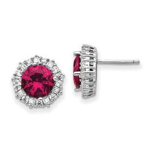 Sterling Silver Earrings Style QCM472 - Classique Jewelry Inc.
