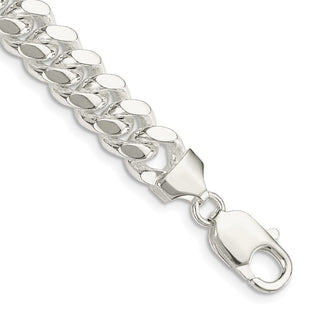 Sterling Silver Polished Domed Curb Chain (Style QDB250-8)