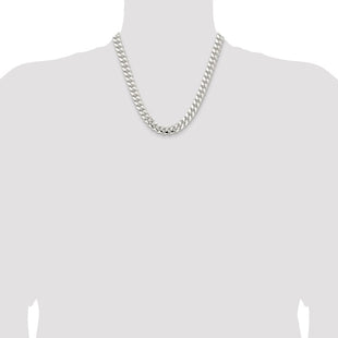 Sterling Silver Polished Domed Curb Chain (Style QDB300-20)