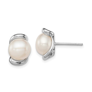 Sterling Silver Earrings Style QE12752 - Classique Jewelry Inc.