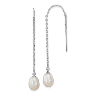 Sterling Silver Earrings Style QE13854 - Classique Jewelry Inc.
