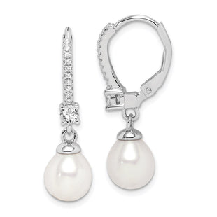 Sterling Silver Earrings Style QE15201 - Classique Jewelry Inc.