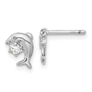 Sterling Silver Earrings Style QE16496 - Classique Jewelry Inc.