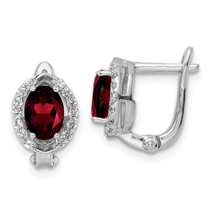 Sterling Silver Earrings Style QE16644GA - Classique Jewelry Inc.