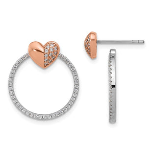 Sterling Silver Earrings Style QE17524 - Classique Jewelry Inc.