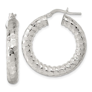 Sterling Silver Earrings Style QE17873 - Classique Jewelry Inc.