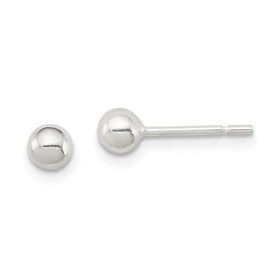 Sterling Silver Ball Earrings