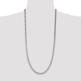 Sterling Silver Polished Curb Chain