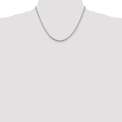 Sterling Silver Popcorn Chain
