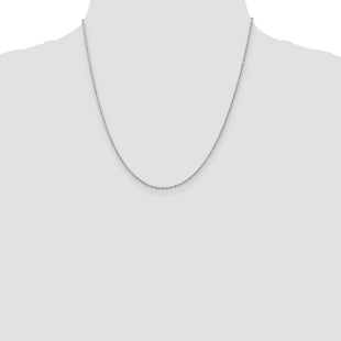 Sterling Silver Loose Rope Chain (Style QFC207-20)