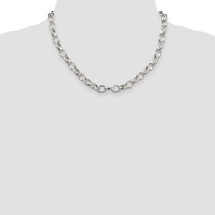 Sterling Silver Fancy Rolo Chain (Style QFC89-18)