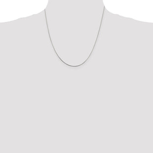 Sterling Silver Diamond-cut Snake Chain (Style QFS15-18)