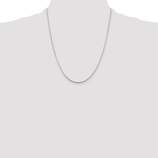 Sterling Silver Diamond-cut Snake Chain (Style QFS16-22)