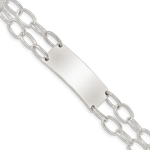 Sterling Silver Bracelets Style QG1540 - Classique Jewelry Inc.