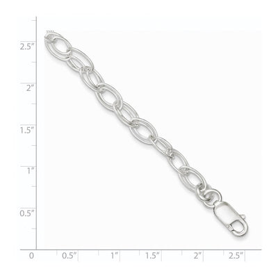 Sterling Silver Double Link Bracelet