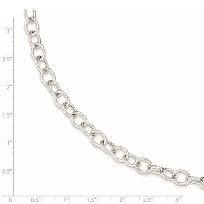 Sterling Silver Cable Necklace