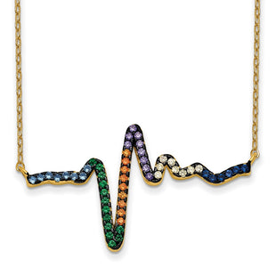 Sterling Silver Jewelry Style QG5705GP - Classique Jewelry Inc.
