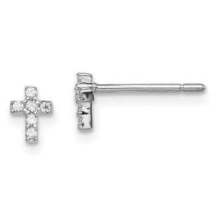 Sterling Silver Earrings Style QGK170 - Classique Jewelry Inc.