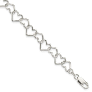 Sterling Silver Bracelets Style QH321 - Classique Jewelry Inc.