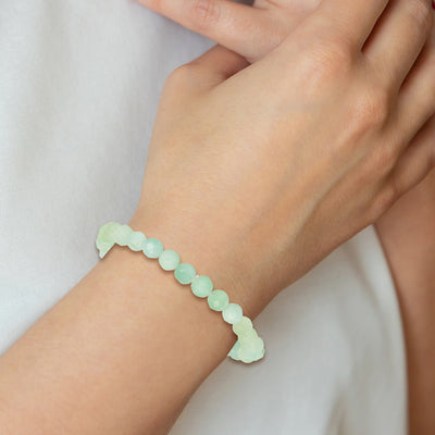 Amazonite Beaded Stretch Bracelet