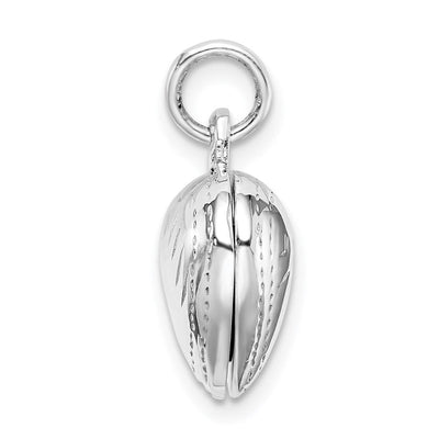 Sterling Silver Heart Locket, 18.5 x 12.6mm