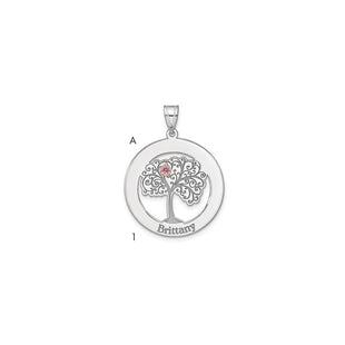 Sterling Silver Pendants Style QMP10 - Classique Jewelry Inc.
