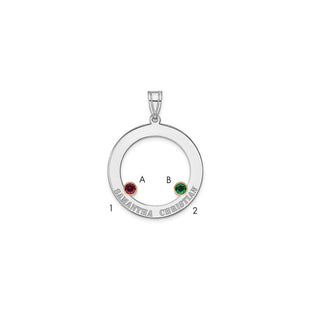 Sterling Silver Pendants Style QMP11 - Classique Jewelry Inc.