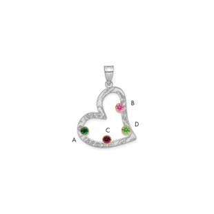 Sterling Silver Pendants Style QMP2 - Classique Jewelry Inc.