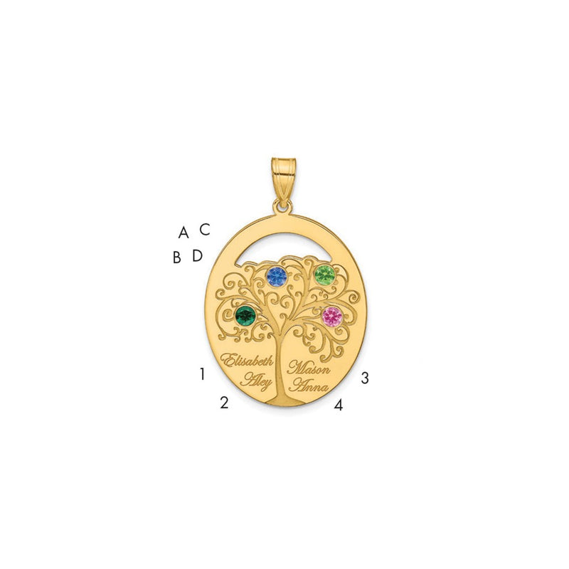 SS/Gold Plated Pendants Style QMP9 - Classique Jewelry Inc.