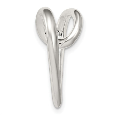 Sterling Silver Heart Pendant, 19 x 19mm