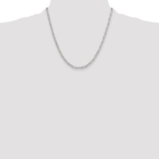 Sterling Silver Polished Paperclip Chain