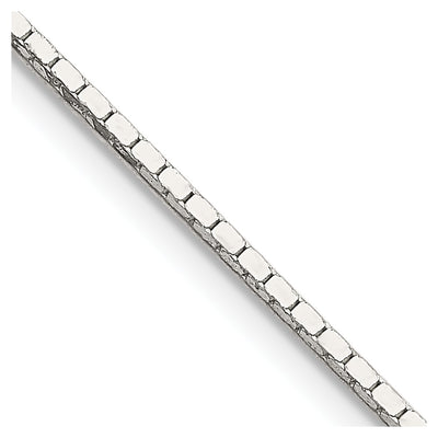 Sterling Silver . Mirror Box Chain