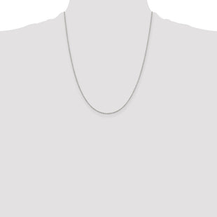 Sterling Silver Forzantine Cable Chain (Style QPE45-22)