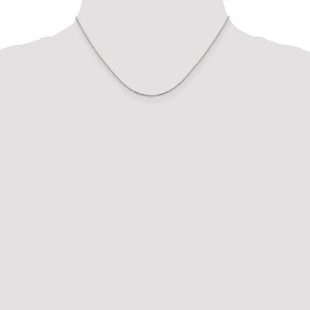 Sterling Silver Diamond-cut Forzantine Cable Chain (Style QPE81-16)