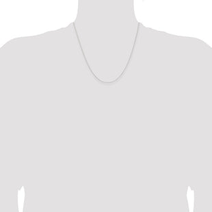 Sterling Silver Forzantine Cable Chain (Style QPE85-20)