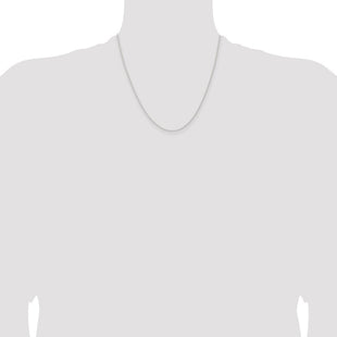 Sterling Silver Forzantine Cable Chain (Style QPE87-20)