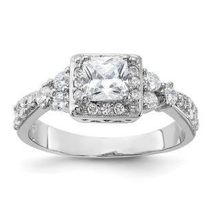 Sterling Silver Rings Style QR2028 - Classique Jewelry Inc.