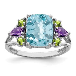 Sterling Silver Rings Style QR2895BT - Classique Jewelry Inc.