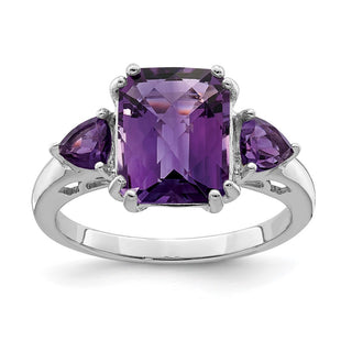 Sterling Silver Rings Style QR2916AM - Classique Jewelry Inc.