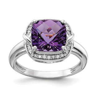 Sterling Silver Rings Style QR3039AM - Classique Jewelry Inc.
