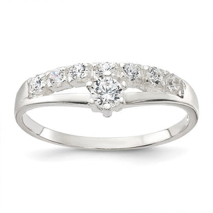 Sterling Silver Rings Style QR4225 - Classique Jewelry Inc.