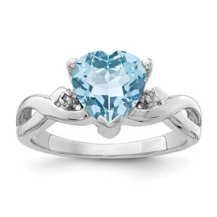 Sterling Silver Rings Style QR4487BT - Classique Jewelry Inc.
