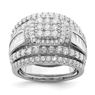 Sterling Silver Rings Style QR6930 - Classique Jewelry Inc.