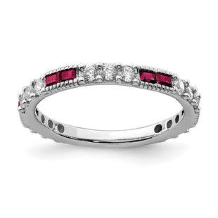 Sterling Silver Jewelry Style QR7027 - Classique Jewelry Inc.