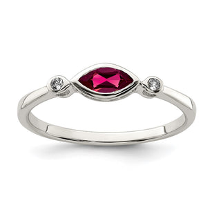 Sterling Silver Rings Style QR7065JUL - Classique Jewelry Inc.