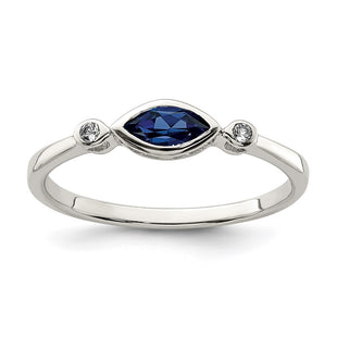 Sterling Silver Rings Style QR7065SEP - Classique Jewelry Inc.