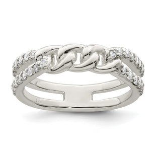 Sterling Silver Rings Style QR7274 - Classique Jewelry Inc.