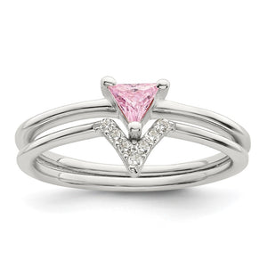 Sterling Silver Rings Style QR7288 - Classique Jewelry Inc.