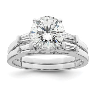 Sterling Silver Rings Style QR7298 - Classique Jewelry Inc.