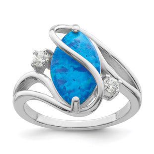 Sterling Silver Rings Style QR7326 - Classique Jewelry Inc.